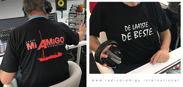 The all new Radio Mi Amigo International T-Shirt